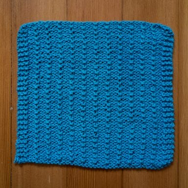 Reversible Pips Dishcloth - KnitPicks Staff Knitting Blog