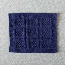Something Blue Free Dishcloth from knitpicks.com