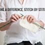 Make a difference, stitch by stitch
