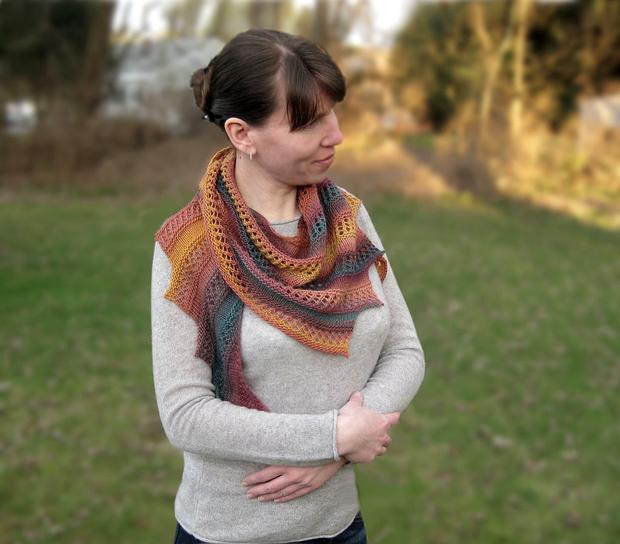 Top 5 Patterns of 2016 - Reflection Line from knitpicks.com
