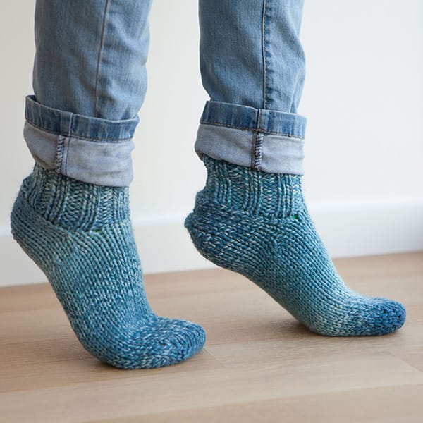 Free Quick Knitting Patterns - Chunky Slipper from knitpicks.com