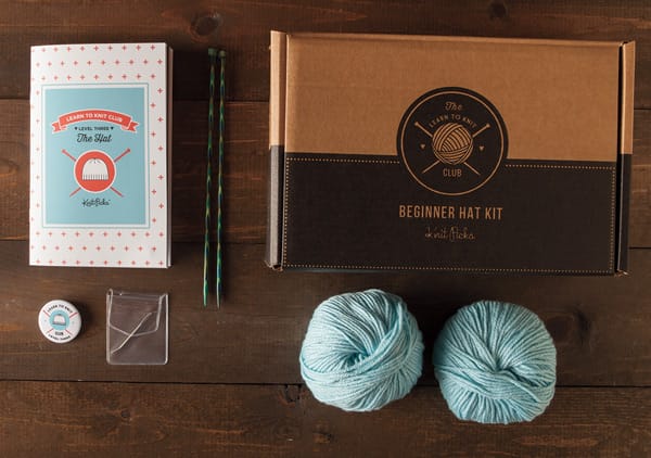 Knit Picks Learn to Knit a Hat Club Kit