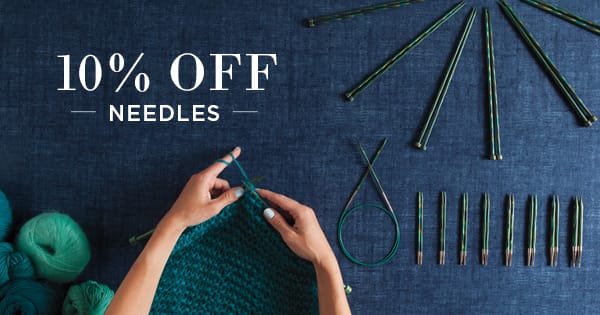 New at Knit Picks: needle sale www.knitpicks.com