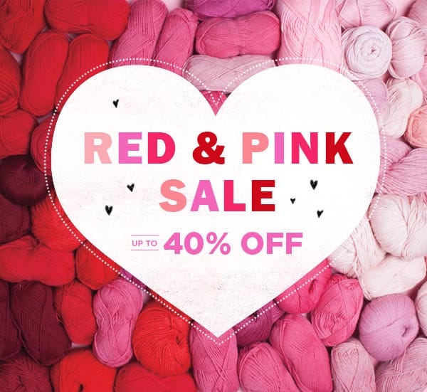 Red & Pink yarn sale www.knitpicks.com