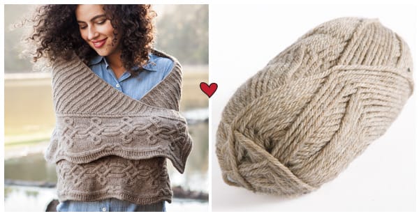 Absent Friends Shawl Knitting Pattern from KnitPicks.com