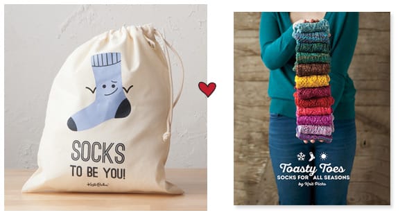 Socks to be You project bag from KnitPicks.com