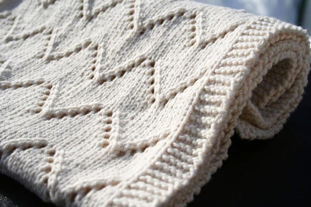 Welcome Blanket pattern from KnitPicks.com