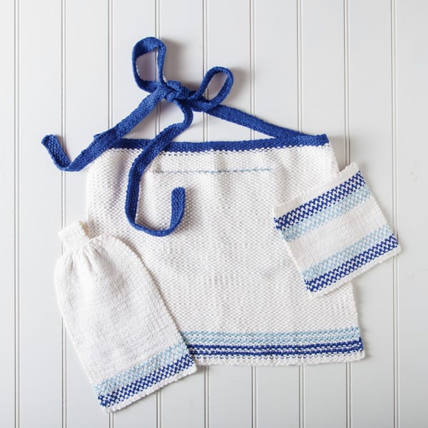 Ombre Sea Kitchen Set by Kalurah Hudson from knitpicks.com