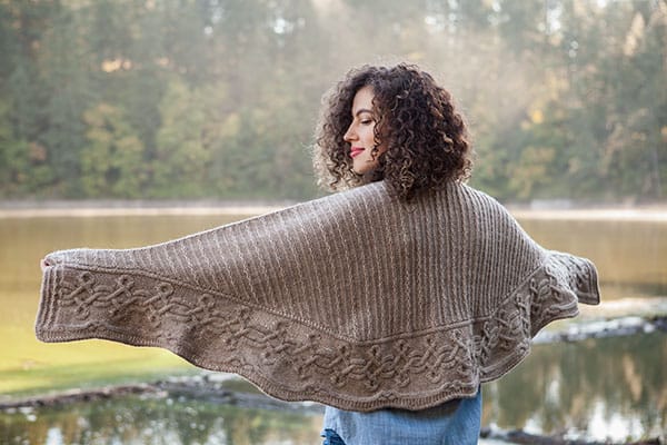 Designer Interview Luise O'Neill - Absent Friends Shawl