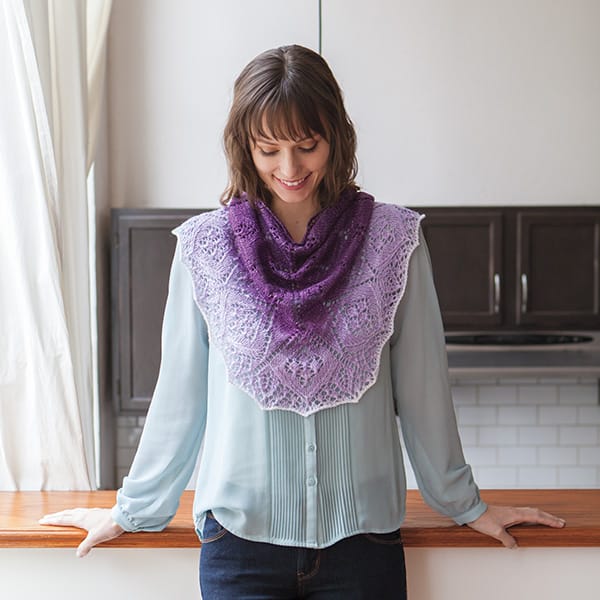 Mother's Day Gift Ideas - Fonse Shawlette from knitpicks.com