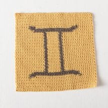 Free Taurus Crochet Pattern - Zodiac Dishcloth from Knit Picks