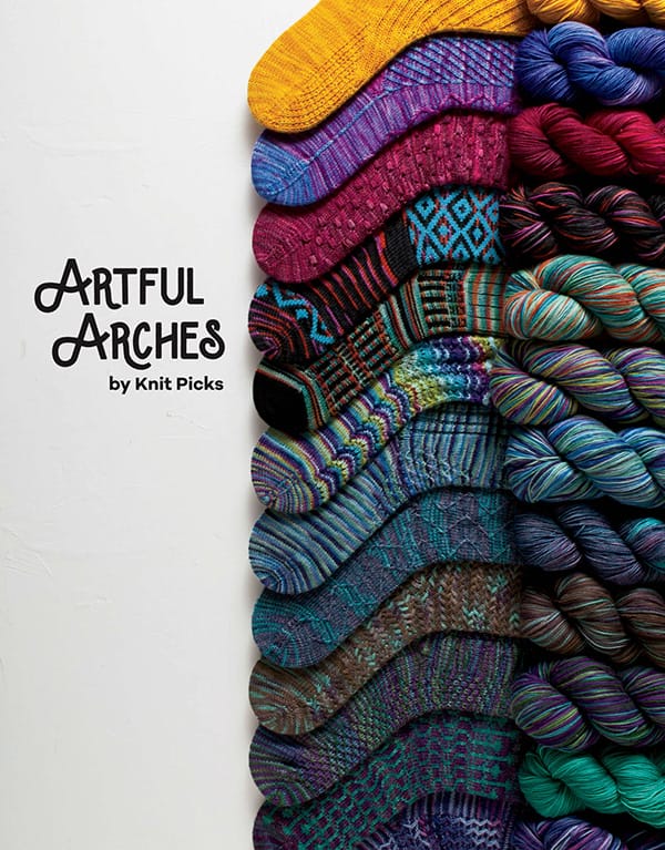 Artful Arches - A Handpainted Sock Yarn Pattern Collection from Knit Picks