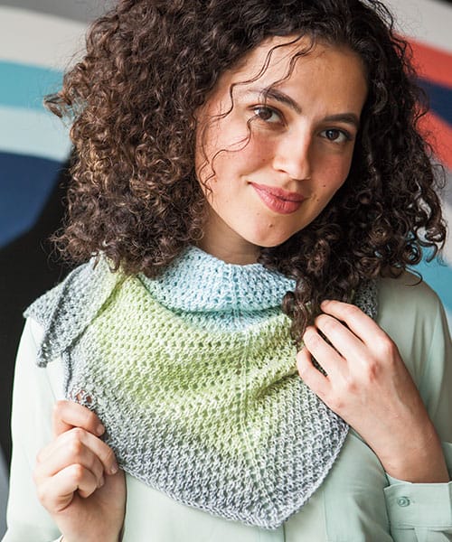 Lavender Fields Shawl