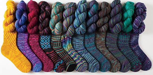 Artful Arches - A Handpainted Sock Yarn Pattern Collection from Knit Picks