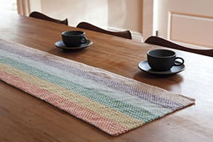 Designer Interview - Joyce Fassbender, Linen Dream Rug and Table Runner