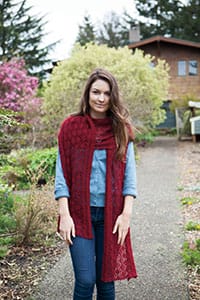 Knit Picks Collection Luxurious Lace - Rosewood Stole
