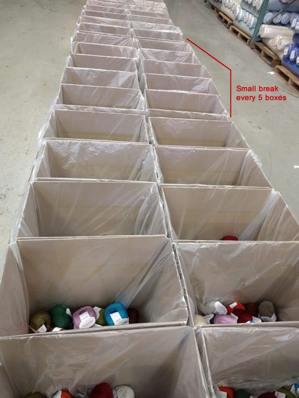 Laying out the Boxes