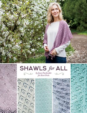 Designer Interview - Joyce Fassbender, Shawls for All pattern collection