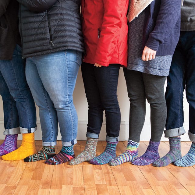 Artful Arches Sock Pattern Collection from KnitPicks.com