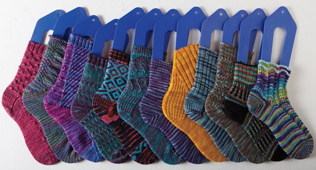 Artful Arches Sock Pattern Collection from KnitPicks.com