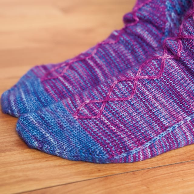 Artful Arches Sock Pattern Collection from KnitPicks.com