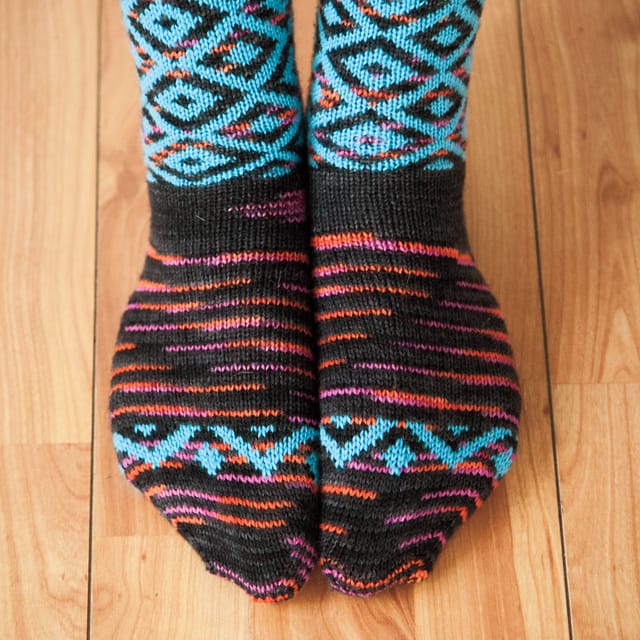 Artful Arches Sock Pattern Collection from KnitPicks.com