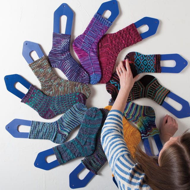 Artful Arches Sock Pattern Collection from KnitPicks.com
