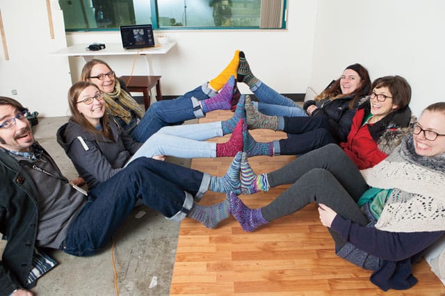 Artful Arches Sock Pattern Collection from KnitPicks.com