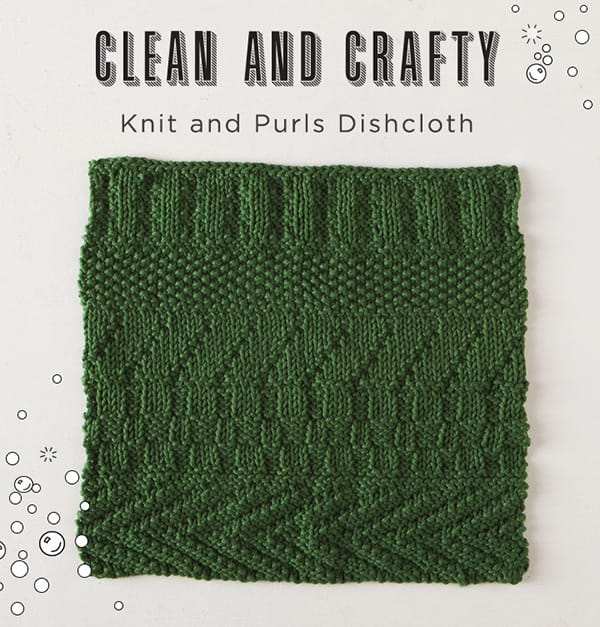 Free Knits and Purls Dishcloth Pattern from knitpicks.com