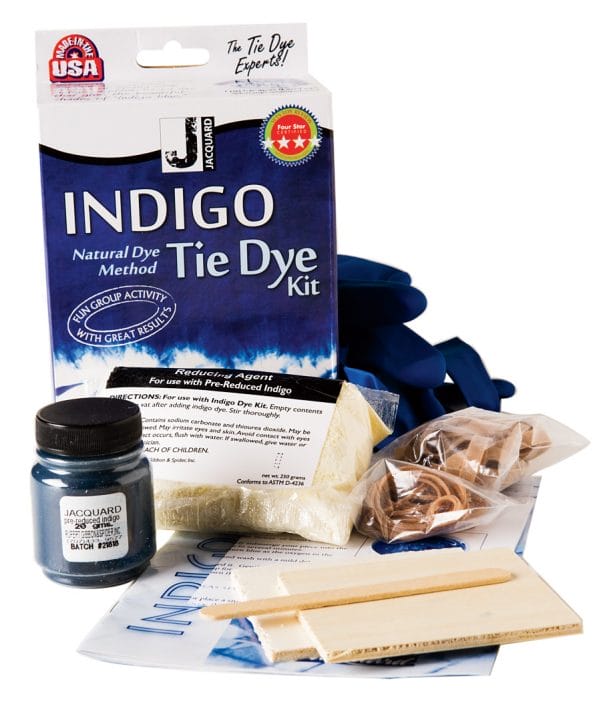 Dying Yarn - Indigo Tie Dye Kit from Knit Picks