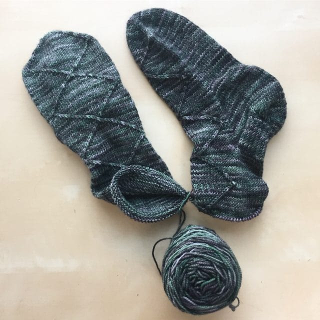 Go Your Own Way Socks knitting pattern from Knit Picks