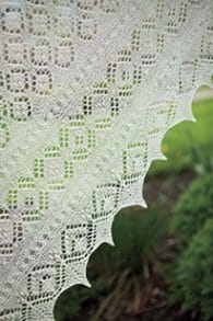 Knitting Geekery - Lace Traditions, Diamonds of Eos Pattern