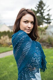 Knitting Geekery - Lace Traditions, Geraldine Shawl Pattern