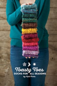 Knit Picks Podcast, Episode 260: Handsome Handpaints - Toasty Toes Sock Knitting Pattern Collection