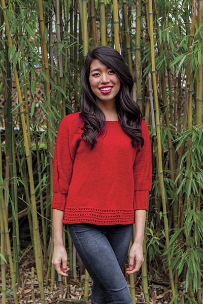 Knit Picks Podcast: Sweater Week - Covell Tee, quasi dolman knitting pattern