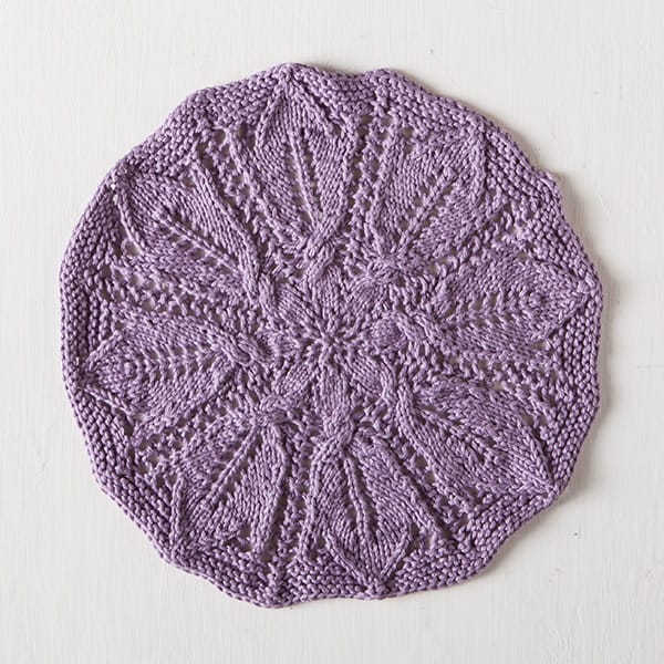 Free Liriactis Facecloth Pattern from knitpicks.com