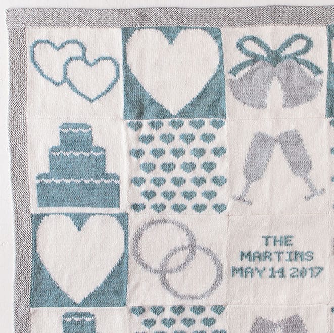 Knit Picks Podcast, Episode 262: Milestones and Memories - Wedding Afghan, knitting intarsia keepsake