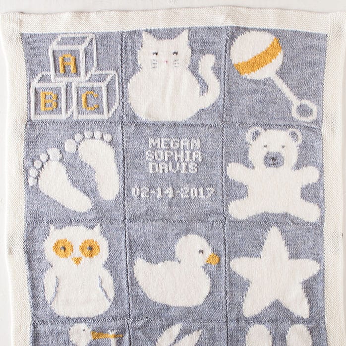 Knit Picks Podcast, Episode 262: Milestones and Memories - Baby Blanket, knitting intarsia keepsake