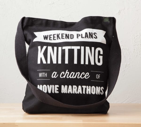 Staff Favorites: Weekend Plans tote www.knitpicks.com