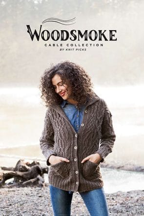 Knit Picks Favorite Knitting Books - Woodsmoke Cable Collection Knit Picks Exclusive Knitting Pattern Collection, 40% off all books from KnitPicks.com
