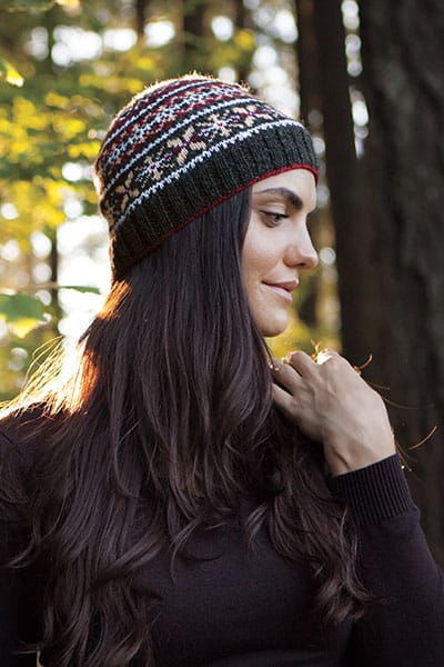Knit Picks Podcast, Episode 263: Captivating Colorwork Collections - Snowtime Beanie, Fair Isle colorwork hat knitting pattern