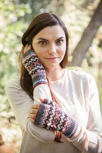 Knit Picks Podcast, Episode 263: Captivating Colorwork Collections - Morgan Mitts, Fair Isle colorwork gloves mittens accessory knitting pattern