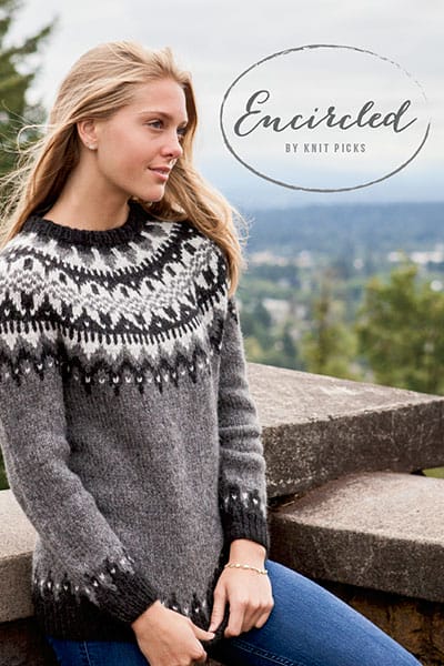 New Encircled pattern collection at knitpicks.com