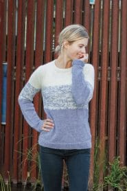 Knit Picks Podcast, Color Shift: Gradient Pullover - ombre gradient marl sweater knitting pattern
