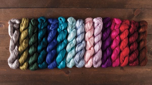 Knit Picks Luminance - 100% silk lace yarn