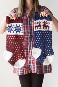 Holiday Stockings Knitting Patter, Merry Knitmas, Knit Picks
