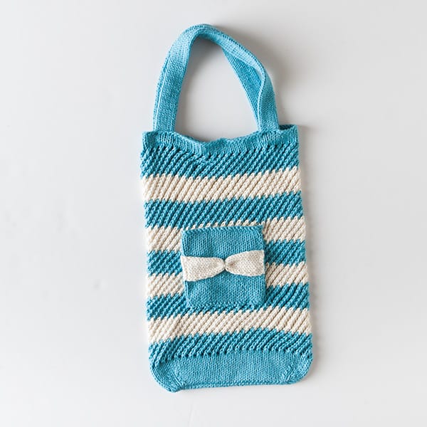 Off To Market Bag - free pattern from knit picks
