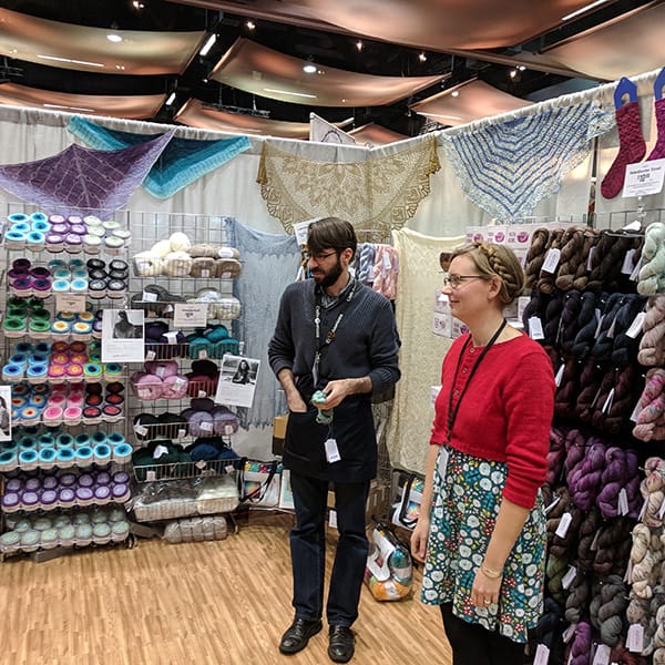 Vogue Knitting Live in Seattle - Knit Picks Booth