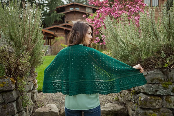 Leaf Out Shawl