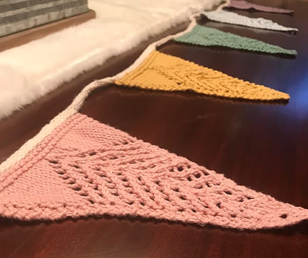 Knitted Bunting
